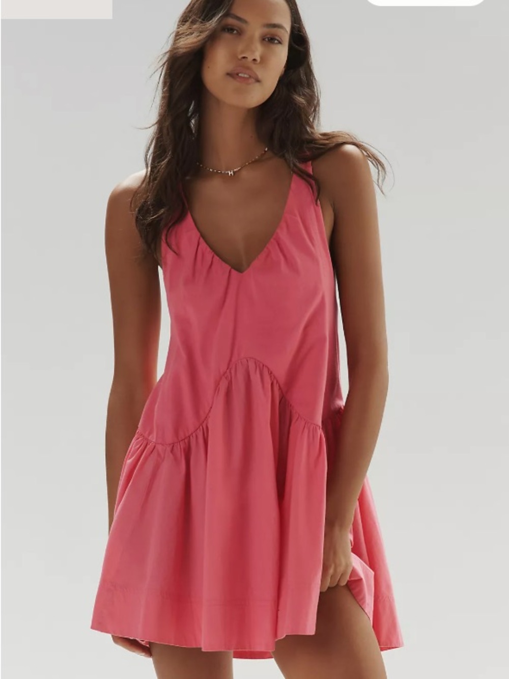Anthropologie Daily Practice Spring Fling Racerback Mjni Dress - Picture 5 of 8